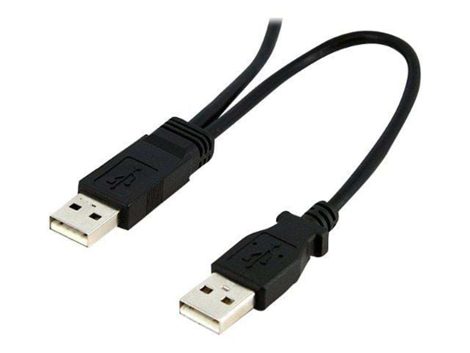 1,8m USB Y-Kabel – Doppel-USB-A Auf Mini-B – Für Extra Strom Bei Externen Festplatten