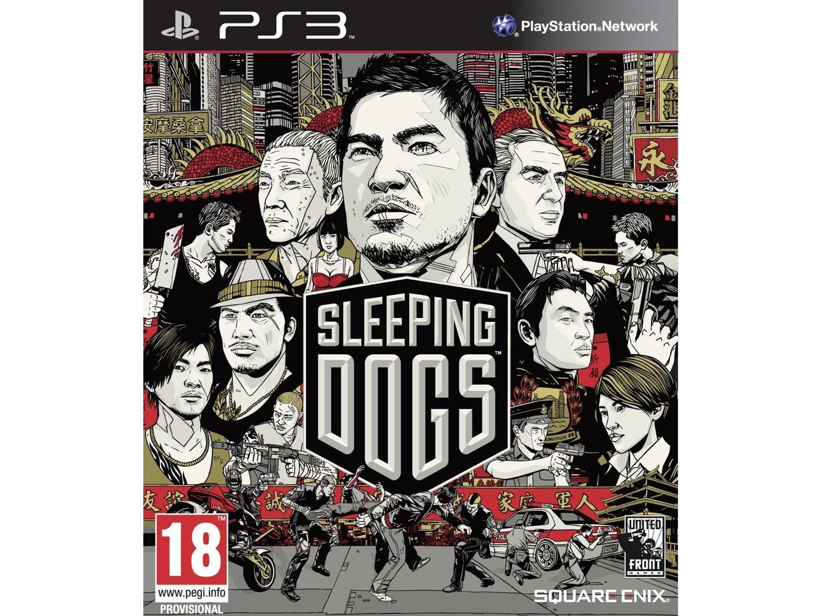 Jeu Sleeping Dogs - Version PS3 PlayStation 3 Complète (boîtier, Instructions) - Bon état
