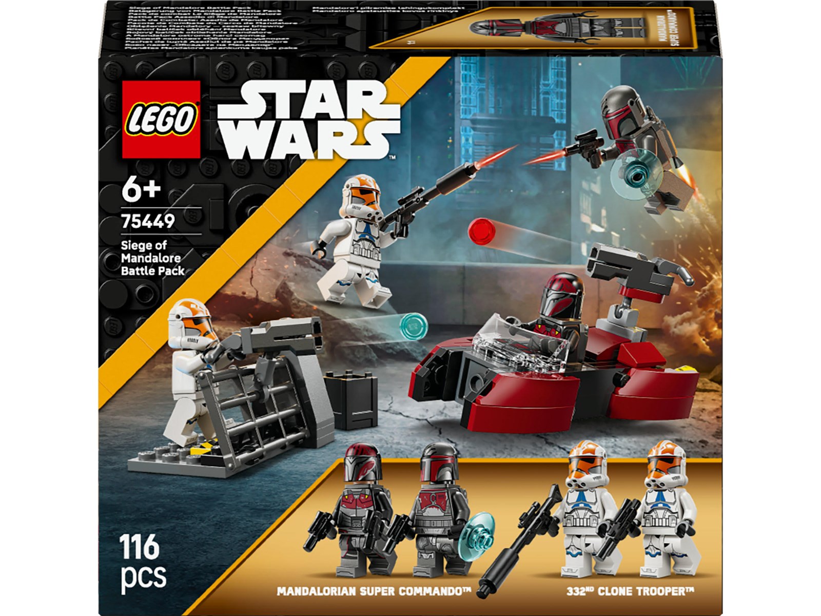 LEGO Star Wars Siege of Mandalore Battle Pack 75449 main image 0