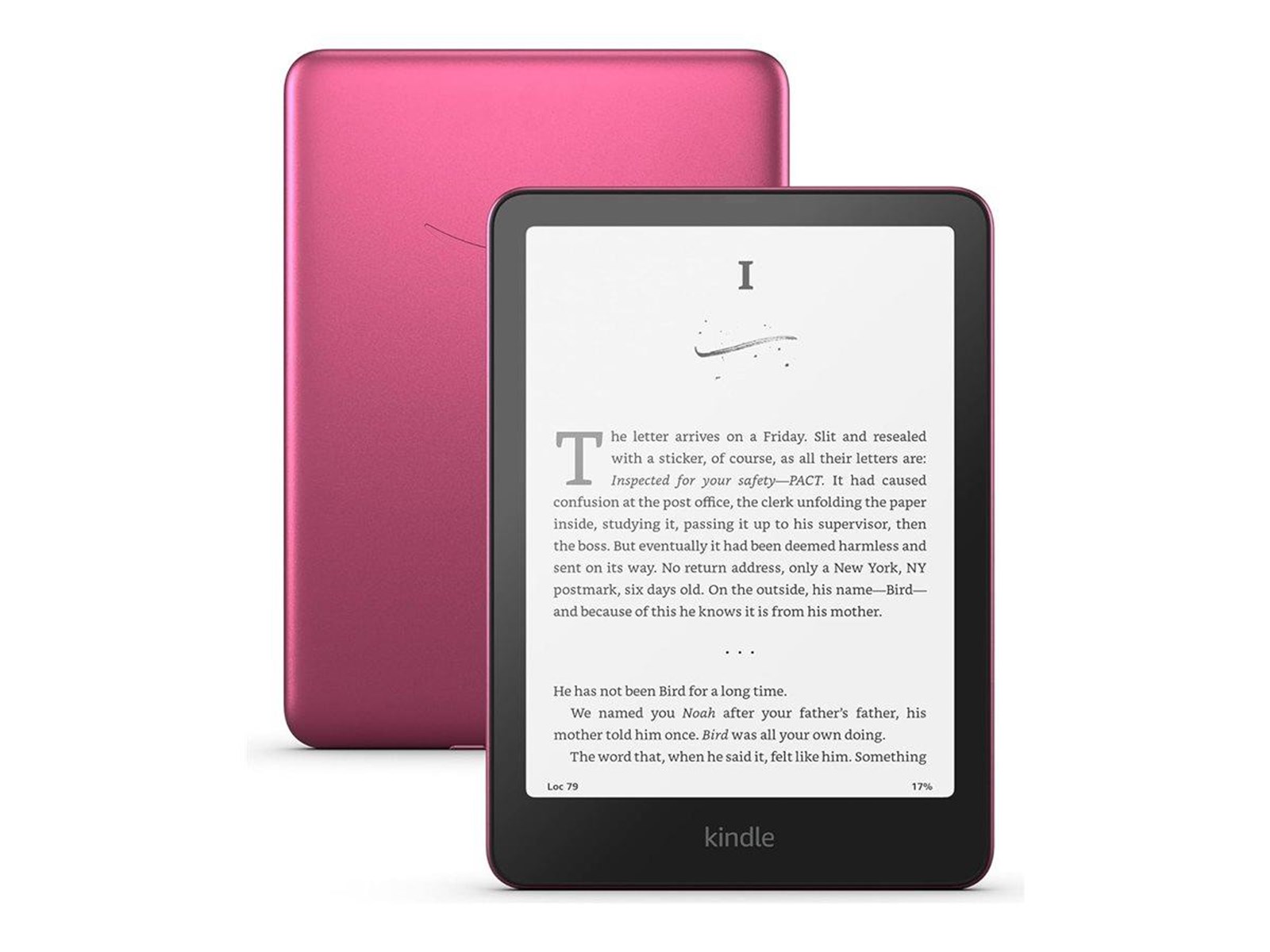 Kindle Raspbery Amazon Kindle Paperwhite Signature Edition 32GB - Metallic Raspberry
