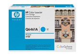 Druckerzubehör - Tinte & Toner - HP 644A / Q6461A - Laser Toner - Tonerpatrone Cyan - Q6461A