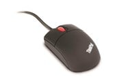 Maus - Lenovo 3Btn USB PS2 Optical Lenkrad - Maus (Schwarz) - 31P7410
