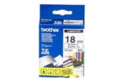 Papier, Fotopapier und Etiketten - Brother Tape brother 18 mm black/white - TZ241
