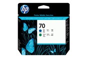 Druckerzubehör - Tinte & Toner - HP 70 Printhead Blue-Green - Druckerkopf Cyan - C9408A