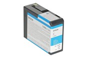 Druckerzubehör - Tinte & Toner - Epson T5802 - Cyan Ink - Tintenpatrone Cyan - C13T580200