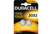 Batterien und Akkus - DURACELL Long Lasting 3V CR2032 - 2 Pack - 203921