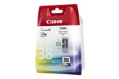 Druckerzubehör - Tinte & Toner - Canon CL-38 / 2146B001 3-Color - 2146B001