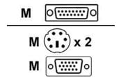 KVM Kabel - ATEN KWM Kabel ps/2 3M - 2L-5203P