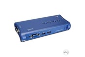 KVM Switches - TRENDnet 4-Ports USB KVM Switch Kit - TK-407K