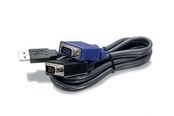 KVM Kabel - TRENDnet 1.8M USB KVM Kabel TK CU06 - TK-CU06
