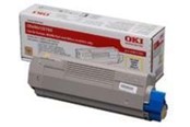 Druckerzubehör - Tinte & Toner - OKI 43872305 Toner Yellow - Tonerpatrone Gelb - 43872305