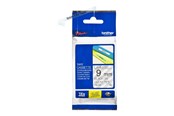 Papier, Fotopapier und Etiketten - Brother TZ121 - Black On Clear - Roll (0.9 cm x 8 m) - TZ121
