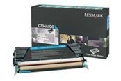 Druckerzubehör - Tinte & Toner - Lexmark C736H1CG Toner - Tonerpatrone Cyan - C736H1CG