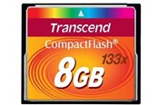 Speicherkarten - Transcend Compact Flash 133x - 50MB/s - 8GB - TS8GCF133