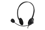 Kopfhörer/Headsets - Deltaco Headset HL-2 - HL-2