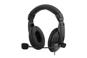 Kopfhörer/Headsets - Deltaco Headset mit mikrofon o - HL-57