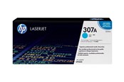 Druckerzubehör - Tinte & Toner - HP 307A / CE741A Cyan Toner - Tonerpatrone Cyan - CE741A