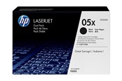 Druckerzubehör - Tinte & Toner - HP 05XD / CE505XD 2-Pack Black Toner - Tonerpatrone Schwarz - CE505XD