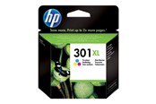 Druckerzubehör - Tinte & Toner - HP 301XL / CH564EE - High Yield (Cyan Magenta Yellow) Ink - Tintenpatrone Dye-based tricolour - CH564EE