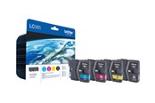 Druckerzubehör - Tinte & Toner - Brother LC985VALBPDR - Value Pack - 4-Pack (Balck Yellow Cyan Magenta) Ink - Tintenpatrone Cyan - LC985VALBPDR