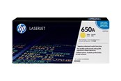 Druckerzubehör - Tinte & Toner - HP 650A / CE272A Yellow Toner - Tonerpatrone Gelb - CE272A