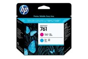 Druckerzubehör - Tinte & Toner - HP 761 - Druckerkopf Cyan - CH646A