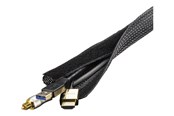 Kabelkanal / Kabelschlauch - Deltaco Hook and loop cable wrap 1.8m - LDR08