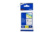 Papier, Fotopapier und Etiketten - Brother TZE211 - black on white Roll (0.6 cm x 8 m) - TZE211