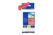 Papier, Fotopapier und Etiketten - Brother TZE461 - Black On Red - Roll (3.6 cm x 8 m) - TZE461