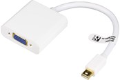 Display Kabel - Pro Mini DisplayPort - VGA adapter - White - 0.2m - 7340004657538