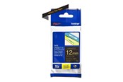 Papier, Fotopapier und Etiketten - Brother TZE334 - Gold On Black - Roll (1.2 cm x 8 m) 1 cassette(s) - TZE334