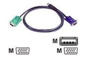 KVM Kabel - ATEN KVM-kabel SPHD15 männlich für HD15 männlich & USB Typ - 2L-5201U