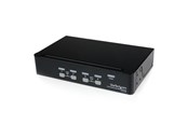 KVM Switches - StarTech.com 4 Port Professional VGA USB KVM Switch mit Hub - KVM Switch - 4 Anschlüsse - SV431USB
