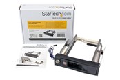 Festplatten Zubehör - StarTech.com 5.25in Trayless Hot Swap Mobile Rack für 3.5in hart Drive - HSB100SATBK