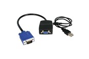 Video Audio Switcher - StarTech.com 2 Port VGA Video Splitter - USB Powered - Videosplitter - 2 Anschlüsse - ST122LE