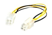 Stromkabel (Extern) - StarTech.com ATX12V 4 Pin P4 CPU Strom Extension Kabel - Verlängerungskabel für Strom - ATXP4EXT