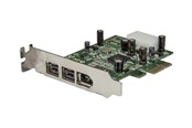 Netzwerkadapter (Netzkarte, Druckserver, u.s.w.) - StarTech.com 3 Port 2b 1a Low Profile 1394 PCI Express FireWire Card Adapter - FireWire Adapter - PEX1394B3LP