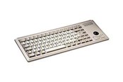 Tastaturen - Cherry Compact-Keyboard G84-4400 - Tastatur - Deutsch - Grau - G84-4400LPBDE-0