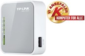 Wlan Router - TP-Link TL-MR3020 Portable 3G/4G Wireless N Router - Wireless router N Standard - 802.11n - TL-MR3020