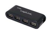 USB-Hubs - LogiLink USB 2.0 Hub Schwarz - 4 Ports USB-Hubs - USB 2.0 - 4 - Schwarz - UA0085