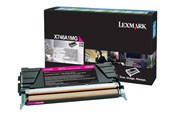 Druckerzubehör - Tinte & Toner - Lexmark X746A1MG - Magenta toner - Tonerpatrone Magenta - X746A1MG