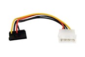 Stromkabel (Intern) - StarTech.com 4 Pin Molex zu Right Angle SATA Strom Kabel Adapter - Stromadapter - SATAPOWADAPR