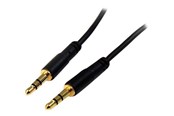 Audio Kabel - StarTech.com Slim 3.5mm Stereo Audio Kabel - Audiokabel - digitalt Audio - MU3MMS