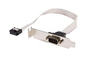 Parallele / Serielle Kabel - StarTech.com Serial Port Bracket - 1port - PLATE9MLP