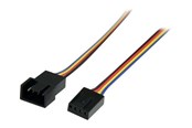 Stromkabel (Extern) - StarTech.com 12in 4 Pin Fan Strom Extension Kabel - FAN4EXT12