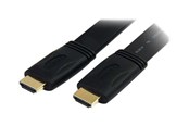 Display Kabel - StarTech.com HDMI - HDMI - Flat - 5m - Schwarz - HDMM5MFL