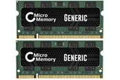 RAM - CoreParts Memory Speicher - 4 GB : 2 x 2 GB - SO DIMM 200-pin - MMA1070/4GB