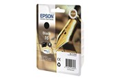 Druckerzubehör - Tinte & Toner - Epson 16 Ink Cartridge - Black - Tintenpatrone Schwarz - C13T16214010