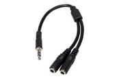 FireWire / ThunderBolt Kabel - StarTech.com Slim Stereo Splitter Cable - MUY1MFFS