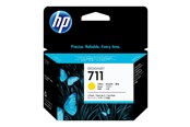 Druckerzubehör - Tinte & Toner - HP 711 / CZ136A 3-Pack Yellow Ink - Tintenpatrone Gelb - CZ136A